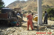 Tekelabi preparazione palo